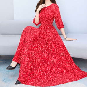 Robe Soirée Mousseline Boho Élégante Intemporelle