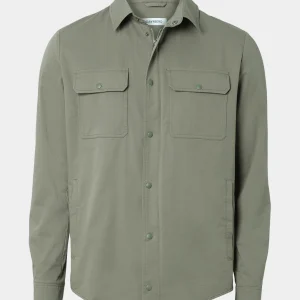 Surchemise en coton - Kaki