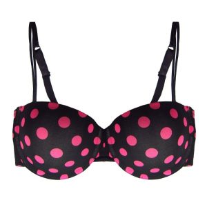 Soutien-Gorge Push Rembourré Pois