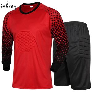 Tenues Gardien Football Hommes Protection Sportive Pois