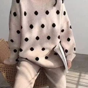Pulls À Pois Doux Coréens