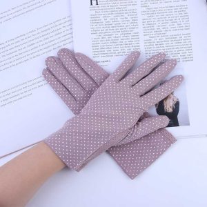 Gants Conduite Coton Dentelle Écran Tactile