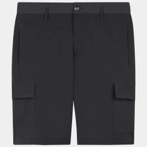 Bermuda en nylon japonais - Noir