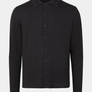 Pull chemise - Noir