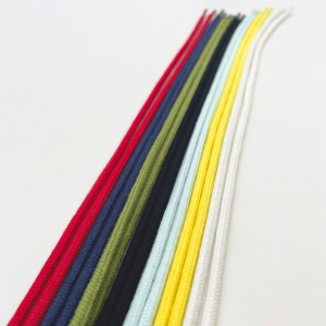 Lacets ronds – plusieurs longueurs & couleurs Coton Éco responsable – Charlie