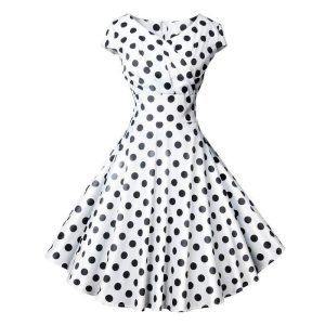 Robe D Ete A Pois Tendance Mode Printemps