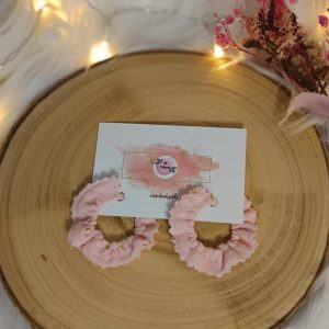 Boucles d’oreilles Soleil – Édition Double Gaze