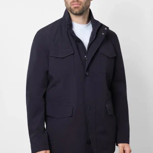 Parka saharienne non doublée - Marine