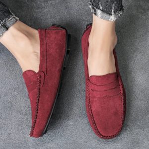 Mocassins en Daim Vintage Homme