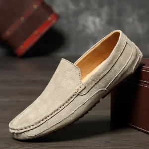 Mocassins en Daim - Chaussures Bateau